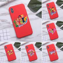 Cartoon totally spies Phone Case For iphone 12 11 Pro Max Mini XS 8 7 6 6S Plus X SE 2020 XR Candy Color Red Soft Silicone Cover 2024 - buy cheap