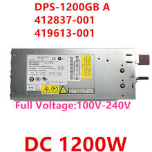 Новый оригинальный блок питания для HP DC DL380G5 1200 Вт, импульсный источник питания DPS-1200GB A 412837-001 419613-001 2024 - купить недорого