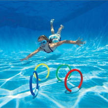 Кольца для погружения 1 шт., игрушка для бросания, бассейна, для дайвинга, игр на открытом воздухе, Летнее Детское кольцо для подводного плавания, водный спорт, развлечение для детского бассейна 2024 - купить недорого