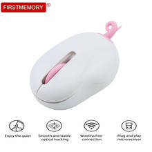 Wireless Silent Computer Mouse Gaming Mini Cute Cartoon Kids Mice 3 Button Ergonomic Optical Mause USB 1200 DPI For PC Laptop 2024 - buy cheap