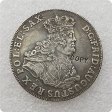 Polonia: 1762 - Talar Augusto (F. Agosto) Rex Polonia copia monedas conmemorativas-réplica de monedas medalla monedas coleccionables 2024 - compra barato