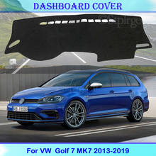 Защитная накладка на приборную панель для Volkswagen VW Golf 7 MK7 2013-2019, аксессуары для защиты от солнца 2024 - купить недорого