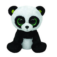 Boneco de pelúcia o panda e bambu ty, brinquedo de pelúcia, de olho grande, animal, boneca de coleção de meninas, brinquedo de presente de aniversário 2024 - compre barato