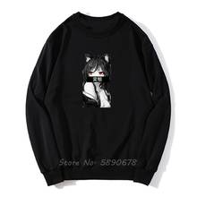 Japanese Anime Fox Girl Cute Hentai Girl Hoodie Funny Men Autumn Winter Hoodie Pullover Sweatshirt Harajuku 2024 - buy cheap