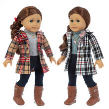 18 дюймов американская og journey girl doll clothes 18-дюймовое Кукольное пальто для девочек детские игрушки для девочек одежда подарок 2024 - купить недорого