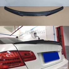 Car Styling Carbon Fiber Rear Roof Lip Spoiler Trunk Boot Wing For BMW 3 Series E92 Coupe 325i 328i 330i 2007-2012 E92 2024 - buy cheap