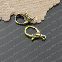 Wholesale  Antique Gold color 30*15mm Big Lobster claw clasp Alloy Charms Pendants DIY Fashion Jewelry Findings 10 pcs(JM2846) 2024 - buy cheap