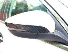 Capa para espelho retrovisor, de fibra de carbono, com tampa lateral, para ford focus 2019, 2020, mk4 2024 - compre barato