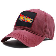 Gorras de béisbol "Back To The Future" para hombre y mujer, sombreros Snapback para verano al aire libre, sombrilla, sombrero de camionero juvenil Vintage 2024 - compra barato