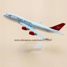 16cm Air Virgin Atlantic B747 Boeing 747-400 Airways Airlines Metal Alloy Airplane Model Plane Diecast Aircraft 2024 - buy cheap