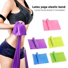 Sport Gym Fitness Yoga Equipment Strength Training Elastic Resistance Bands Workout Yoga Rubber Loops Sport Pilates Band women 2024 - buy cheap