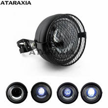 Faro delantero Universal para motocicleta, luz LED de 6,5 pulgadas, Monut, color negro 2024 - compra barato