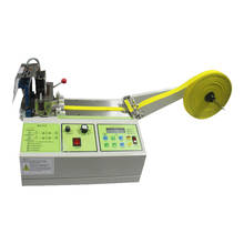 Máquina de corte automática de fita de velcro máquina de corte de fita quente e fria máquina de corte de fita 2024 - compre barato