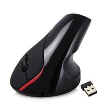 2.4 Ghz Wireless Vertical Ergonomic Optical Rechargeable 5D 2400DPI Gaming Mouse Black 2024 - buy cheap