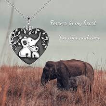 Urn Necklaces for Ashes Cremation Jewelry for Human/Pet Ashes Elephant Urns for Human Ashes Necklace Pendant Jewelry 2024 - buy cheap