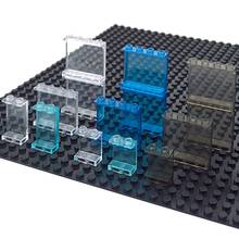 Window Frame Transparent Panel City Accessories House Glass Wall Building Blocks Street View Parts MOC Bricks Construction Toys 2024 - buy cheap