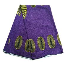 Ankara African Wax Fabric 6 Yards Cotton Nigerian Ghana Style African Wax Print Fabric For Sewing African Dress 2024 - buy cheap