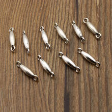 30pcs/lot 4x17mm Antique Silver End Clasp Hook for Jewelry Making Bracelet Earring Connectors DIY Handmade Jewelry Findings 2024 - compre barato