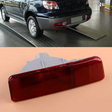 Car Rear Left Bumper Reflector Light Lamp Housing ABS Red Fit For Mitsubishi Outlander 2003 2004 2005 2006 2024 - buy cheap