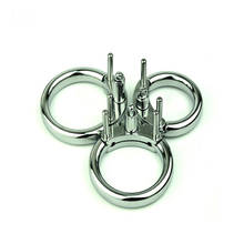 Size 40/45/50 MM Male Chastity Belt Accessories Cock Cage Metal Cock Ring For CB6000 Chastity Device For Man Adult Sex Toys 2024 - buy cheap