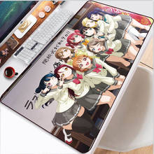 Love Live! Солнечный свет! Аниме периферийное игровой коврик Мышь Pad XXL портативных ПК блокировки большой Мышь Накладка аксессуары для геймеров игровой Настольный коврик 2024 - купить недорого