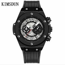 Relogio Masculino KIMSDUN Mens Watches Top Brand Luxury Automatic Mechanical Watch Men Skeleton hollow Waterproof Sport Watches 2024 - buy cheap