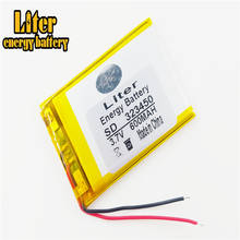 eBook Rechargeable Battery 323450 600mah Li-Po lithium polymer battery 3.7v For GPS MP3 MP4 MP5 DVD  Toy Driving Recorder 2024 - buy cheap