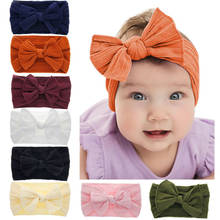 Newborn Baby Kid Girl Broad Headband Floral Bow Flower Hair Band Accessories 2024 - buy cheap