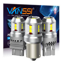 VANSSI 1156 BA15S P21W LED T20 7443 7444 992 W21/5W LED Bulbs Bright White 12SMD 2835 Chip 3157 4157 3057 P27/7W 3457 LED Bulbs 2024 - buy cheap