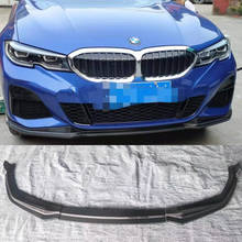 CF Kit Real Carbon Fiber 3PC Front Lip Bumper For BMW G20 Bumpers 2019up Car Styling 2024 - buy cheap