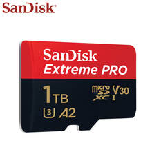 SanDisk Memory Card 1TB Microsd V30 High Speed 170MB/s Extreme PRO Micro SD Card U3 A2 UHS-I TF Card For 4K HD Video 2024 - buy cheap