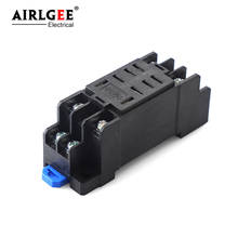 1PCS DTF08A PTF08A 8 Pins DIN Rail Mount Power Relay Holder Socket Base for HH62P LY2 JQX-13F 2024 - buy cheap