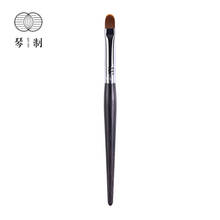 Qinzhi profissional artesanal maquiagem escova g064 corretivo médio creme sombra de olho escova de fibra sintética resiliente pincéis de maquiagem 2024 - compre barato