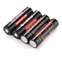 Soshine-batería de litio 18650, 3000 mah, PCB, 3,7 v, 3000 mAh, batería recargable de ión-litio 2024 - compra barato