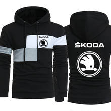 Men Hoodies Skoda Car Logo Print Sweatshirt Spring Autumn Men Hoodies hip hop harajuku Casual Fashion Hoody tracksuit 2024 - buy cheap
