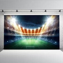 Mehofoto мировой футбольный матч фон для фотографии футбольного поля фон для фотостудии зрителей платформа MW-120 2024 - купить недорого