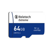 Relatech-tarjeta TF de alta velocidad, memoria Flash, Micro SD, 4K, HD, para teléfono/cámara/Dron, 64GB, 128GB, 32 GB, Max, 100 MB/s, Clase 10 2024 - compra barato