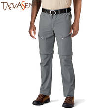 TACVASEN Men Hiking Pants Convertible Quick Dry Lightweight Zip Off Outdoor Fishing Camping Pants Cargo Work Pants Sportswear 2024 - buy cheap