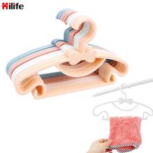 HILIFE Children Clothes Hanger 5 Pieces Clothes Drying Rack  Plastic  Kids Toddler Baby Clothes Coat Hangers 2024 - buy cheap