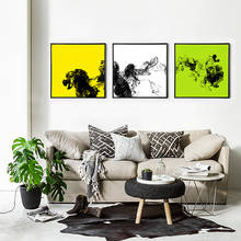 Dynamic Abstract Ink Canvas Paintings Chinese Black White Poster Print Nordic Wall Art Picture for Living Room Home Office Decor 2024 - buy cheap