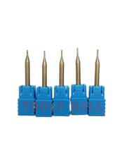 5pcs of 1mm Diameter 2 Flutes Milling cutters for Aluminum HRC50 CNC Tools Carbide CNC Endmill Router bits 2024 - buy cheap