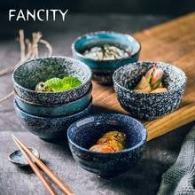 Fancity japonês de alta qualidade, tigela de cerâmica, mesa criativa para restaurante com casa, série de pratos, tigela pequena para ea 2024 - compre barato