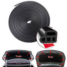 Upgraded 10M Double Layer Seal Strip Car Door Trunk Weather Strip Edge Moulding 2024 - buy cheap