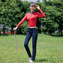 MG Autumn Spring Golf Clothing for Women Lady Set Long Sleeve Shirt Slim Fit Sports Wear Pants Apparel Tennis Baseball Trousers 2024 - buy cheap