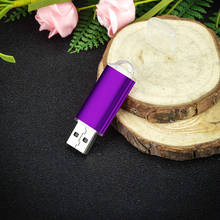 Яркий Цветной USB флеш-накопитель USB 2,0, 4 ГБ, 8 ГБ, 16 ГБ, 32 ГБ, 64 ГБ, свадебная фотография, Usb флеш-накопитель, подарки (более 10 шт., бесплатный логотип) 2024 - купить недорого