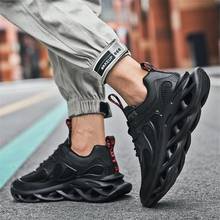 Zapatillas de deporte de malla transpirable para hombre, calzado deportivo para exteriores, superficie de moda, cómodas, informales, con cordones, para correr, gimnasio, 2021 2024 - compra barato