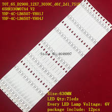 12pcs/Kit LED strips for TCL 65 TV THOMSON 65 TV 006 P1K3507B TOT_65_D2900_12X7_3030C_d6f-2d1_7S1P 4C-LB6507-YH01J 65HR330M07A 2024 - buy cheap