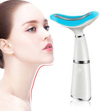 Double Chin Remove Neck Lifting  Massager LED Photon Therapy Anti Wrinkle Face Lifting Vibration Skin Tightening Face Care Tools 2024 - buy cheap