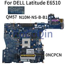 Материнская плата для ноутбука KoCoQin для DELL Latitude E6510 QM57, системная плата CN-0NCPCN 0NCPCN, нал22, Φ 2024 - купить недорого