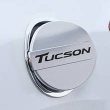 Cubierta decorativa para tanque de combustible de coche, accesorios para Hyundai Tucson 2015, 2016, 2017, 2018 2024 - compra barato